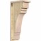 Ekena Millwork Pescadero Rough Sawn Corbel w/Backplate, Douglas Fir, 8"W x 12"D x 28"H COR08X12X28PEC01RDF - alternate 1